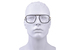 Ic! Berlin Rhodium Eyeglasses Men's Full Rim Square Shape