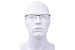 Jaguar 33605 Eyeglasses Men's Semi Rim Rectangle Shape