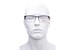 Prada Linea Rossa PS-50PV Eyeglasses Men's Full Rim Rectangle Shape