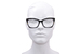 Coco Song Bamboo Heart CV297 Eyeglasses Women's Full Rim Butterfly Shape