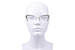 Diva 5555 Eyeglasses Women's Semi Rim Cat Eye