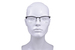 Jaguar 33829 Eyeglasses Semi Rim Square Shape