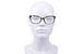 Nicole Miller Bedlow Eyeglasses Women's Full Rim Rectangle Shape