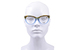 Pure P-7001 Eyeglasses Women's Full Rim Cat Eye