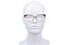 Woodys Basilio Eyeglasses Women's Full Rim Cat Eye