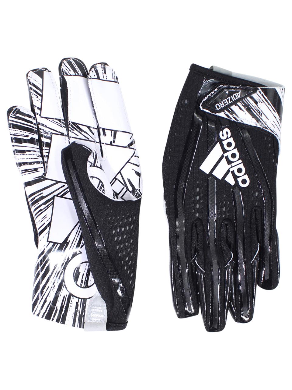 adidas football gloves black