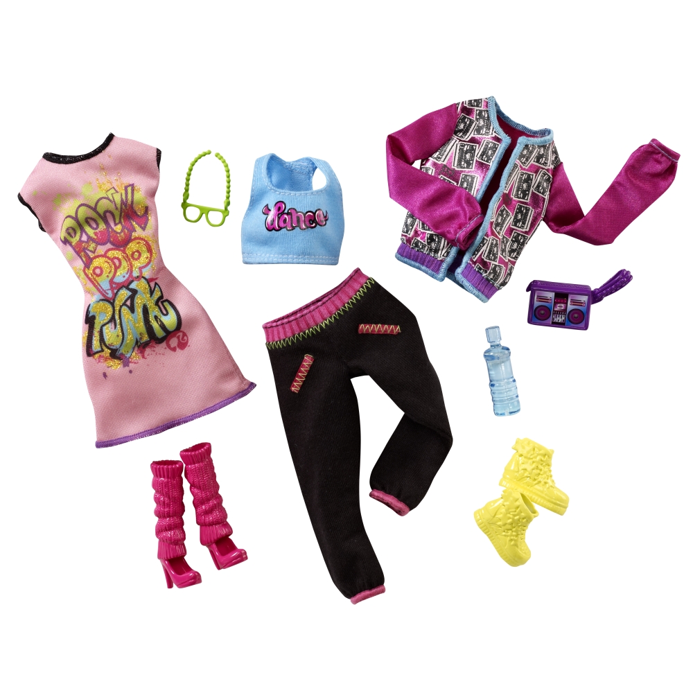 barbie fashionistas fashion packs