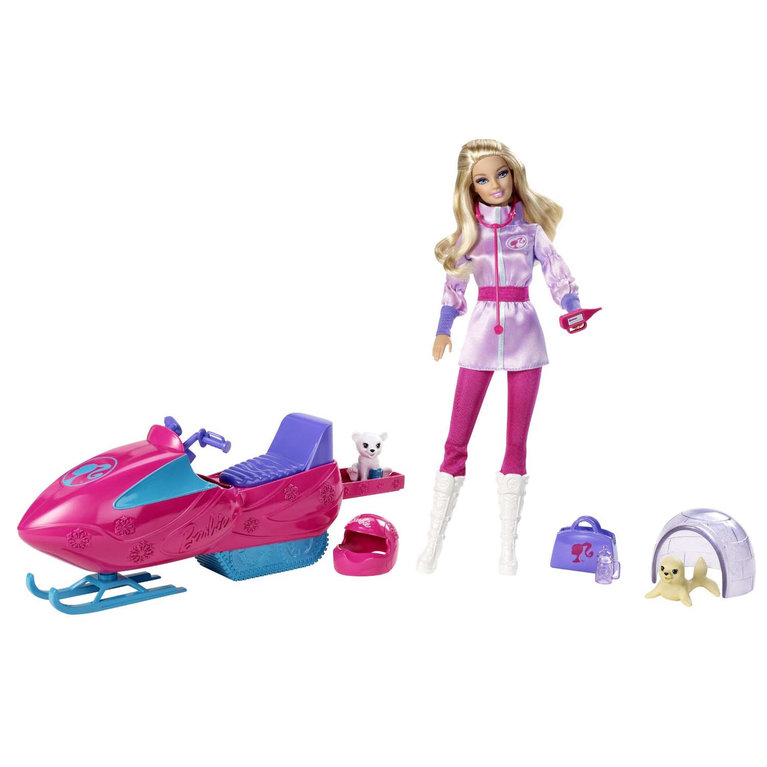 barbie snowsuit