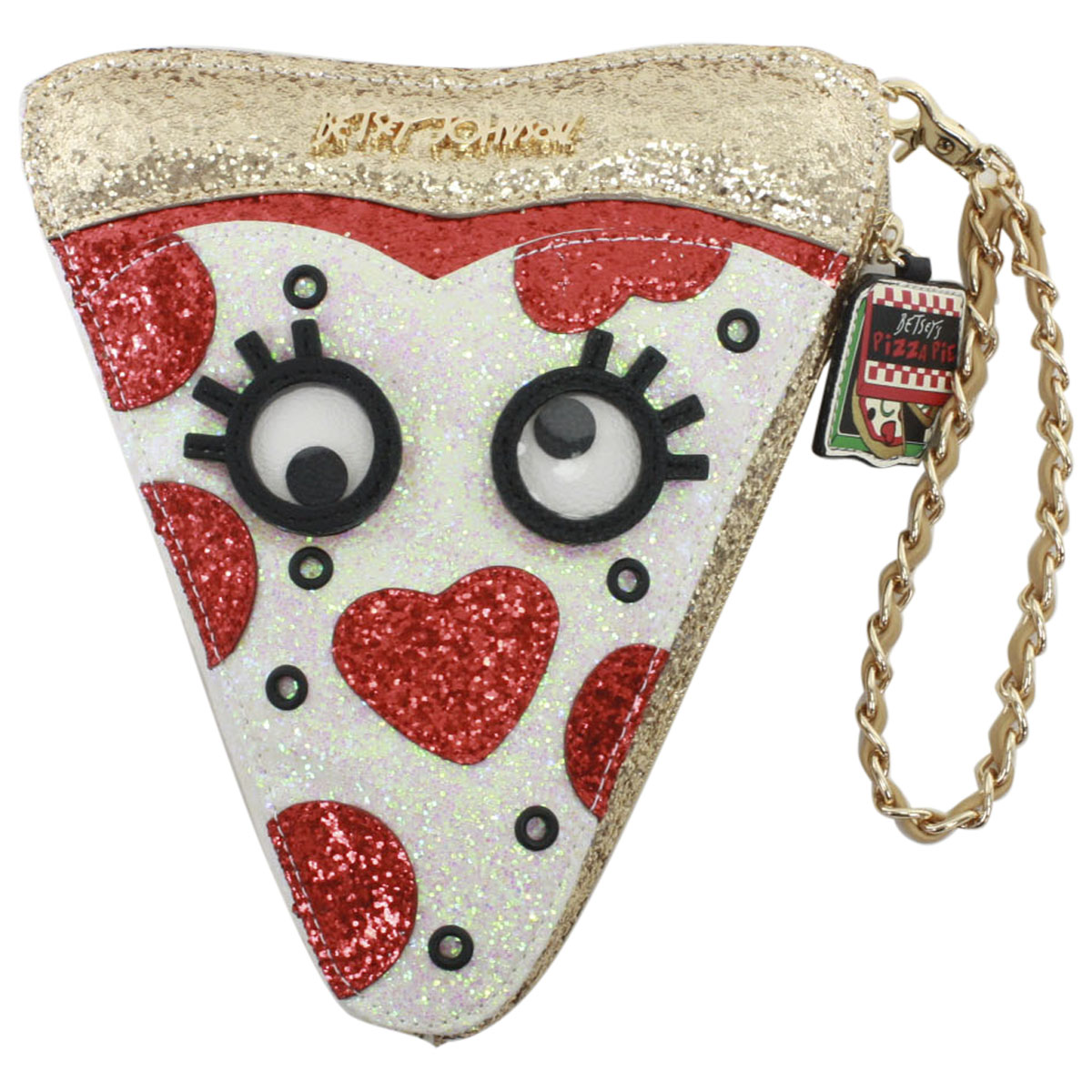 betsey johnson pizza box purse