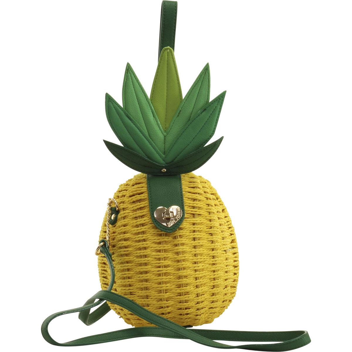 betsey johnson pineapple purse