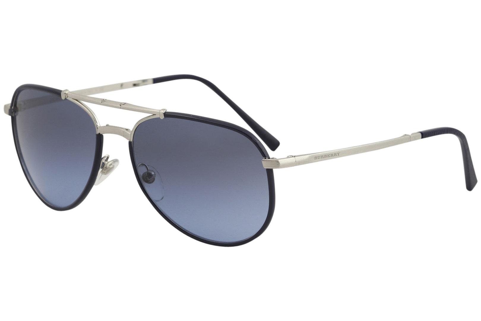 Burberry folding store pilot sunglasses