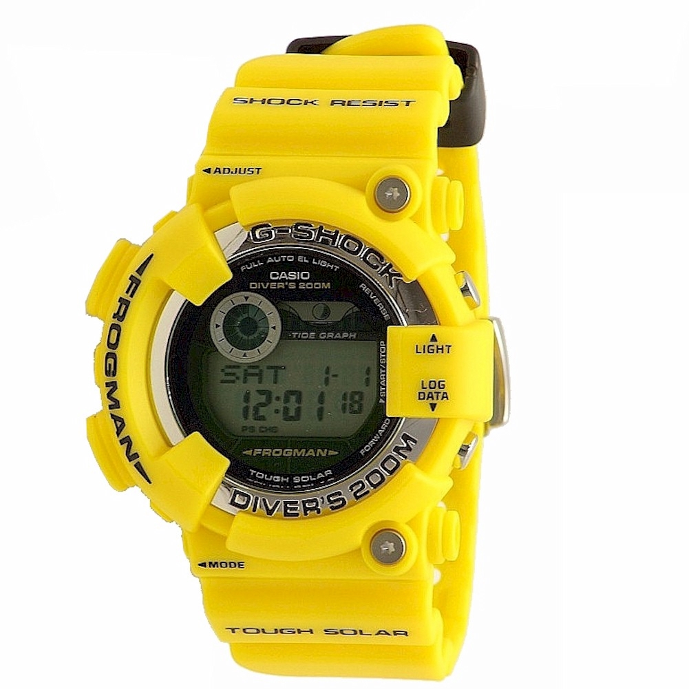 Casio G-Shock Men's Frogman GF8250-9 Yellow ISO 200M Diving Solar