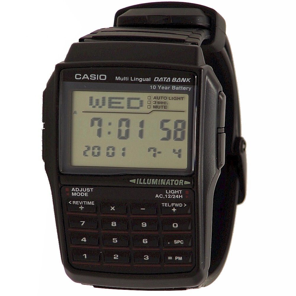 Casio Men's DBC32-1A Black Digital Watch | JoyLot.com