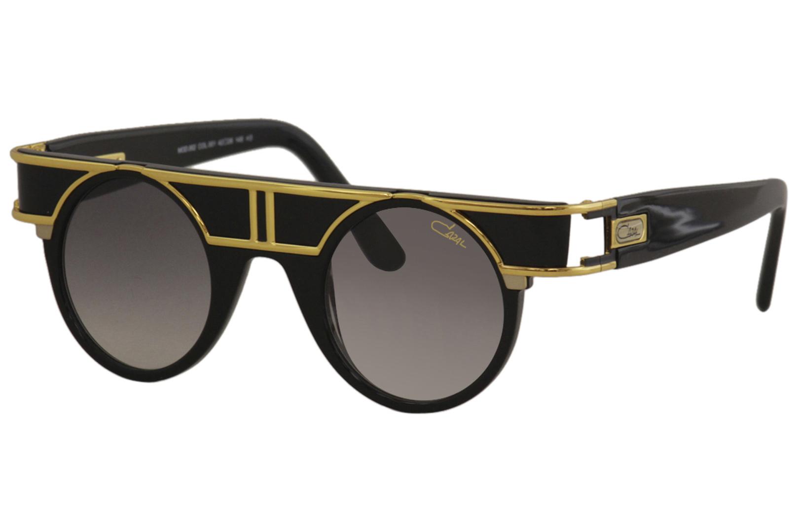 cazal round frame sunglasses