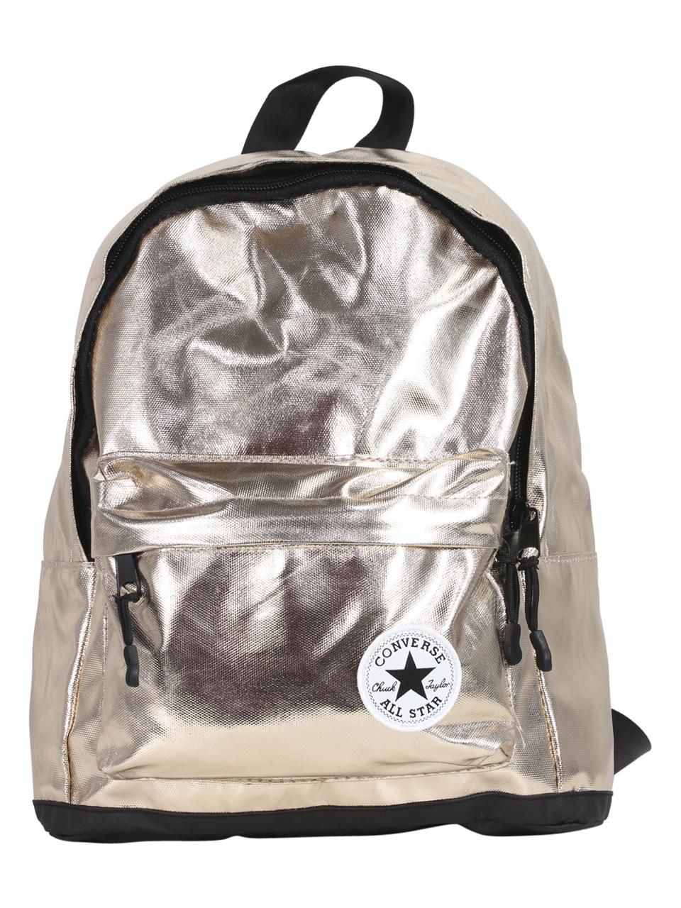 Daypack Small Metallic Backpack