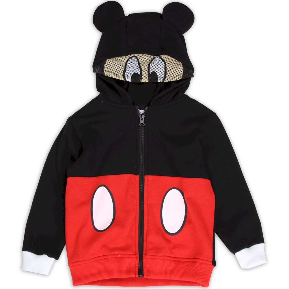 mickey mouse hoodie with ears for toddlers