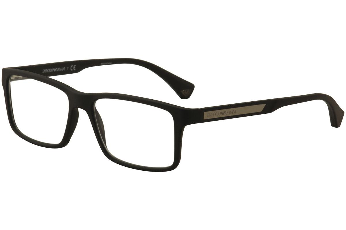 armani men's eyeglass frames