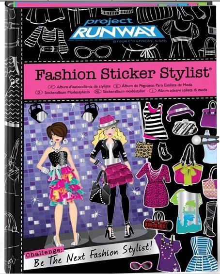 Fashion Angels Fashion Sticker Stylist 12544 Sticker Activity Book