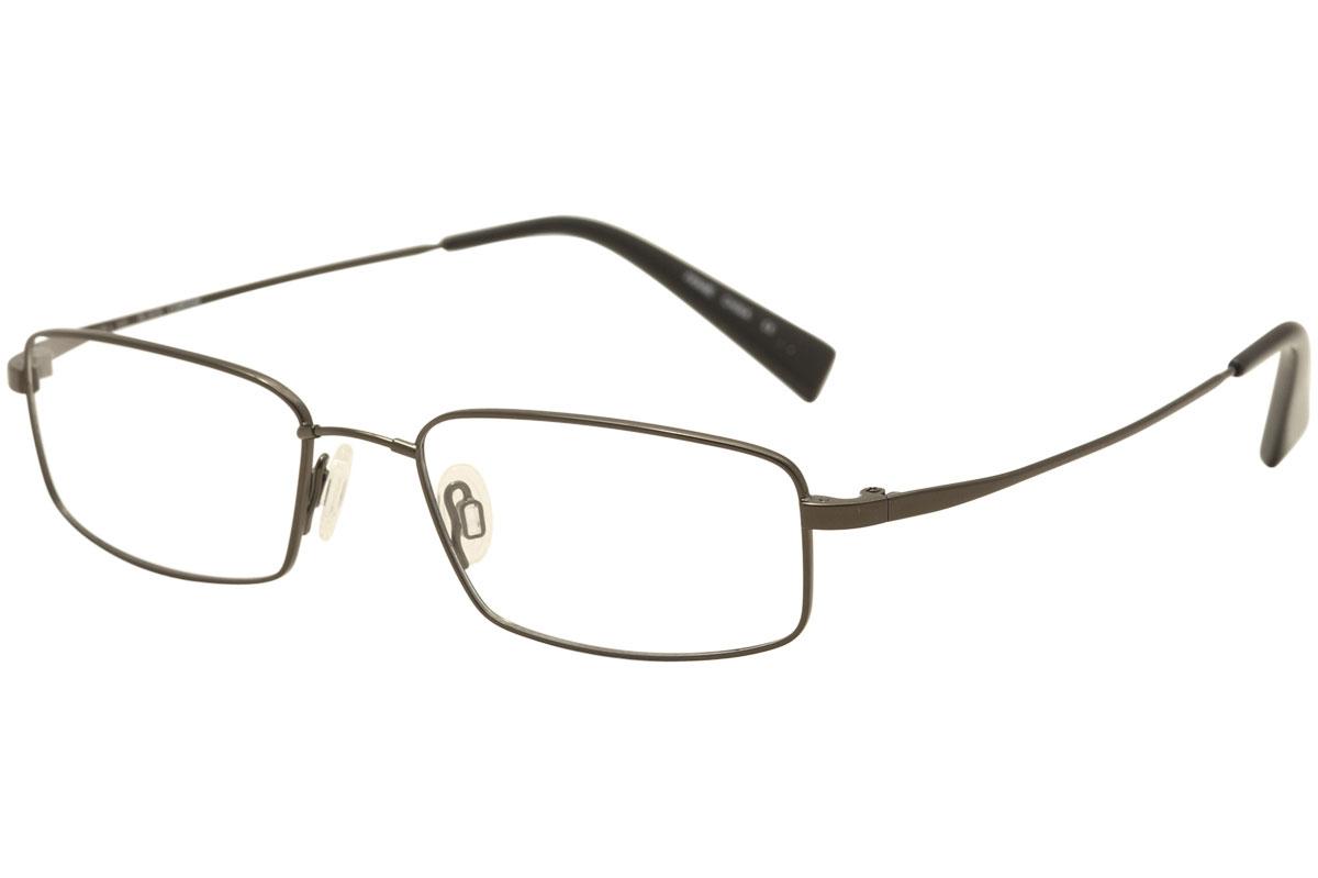 Flexon Men S Eyeglasses Memory Metal Titanium Full Rim Reading Glasses