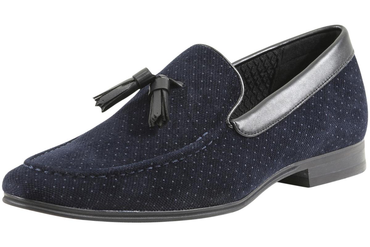 Niles Pin-Dot Loafers Shoes