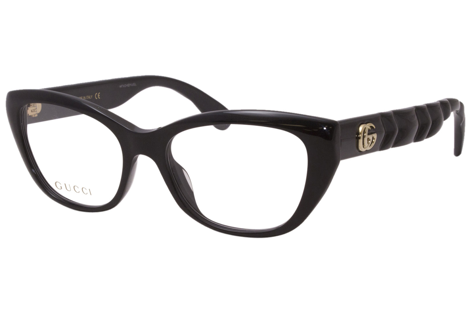 gucci women's cat eye optical frames