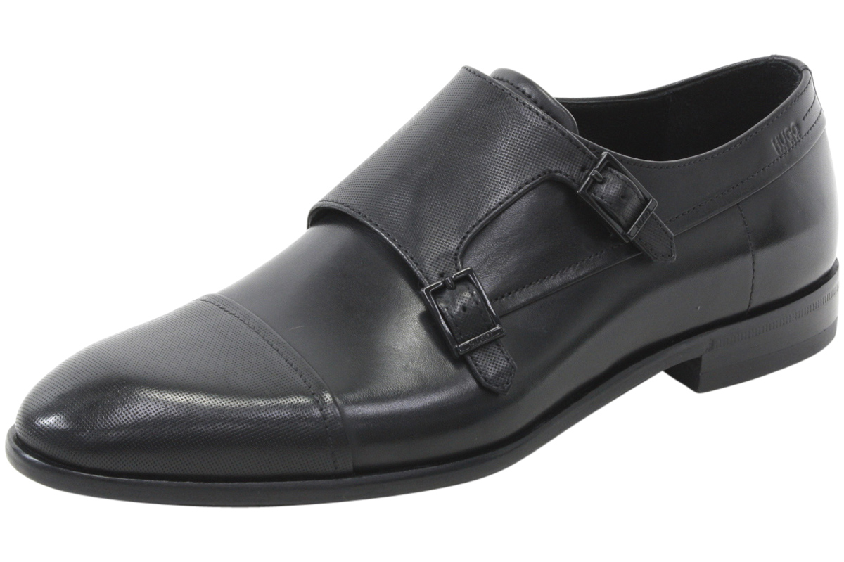 hugo boss double monk strap shoes