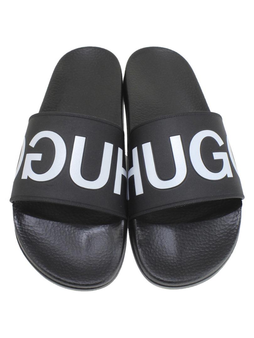 Hugo Boss Bay Men's Slip On Slide Sandals With Logo Strap In Navy Size 11 -  Walmart.com