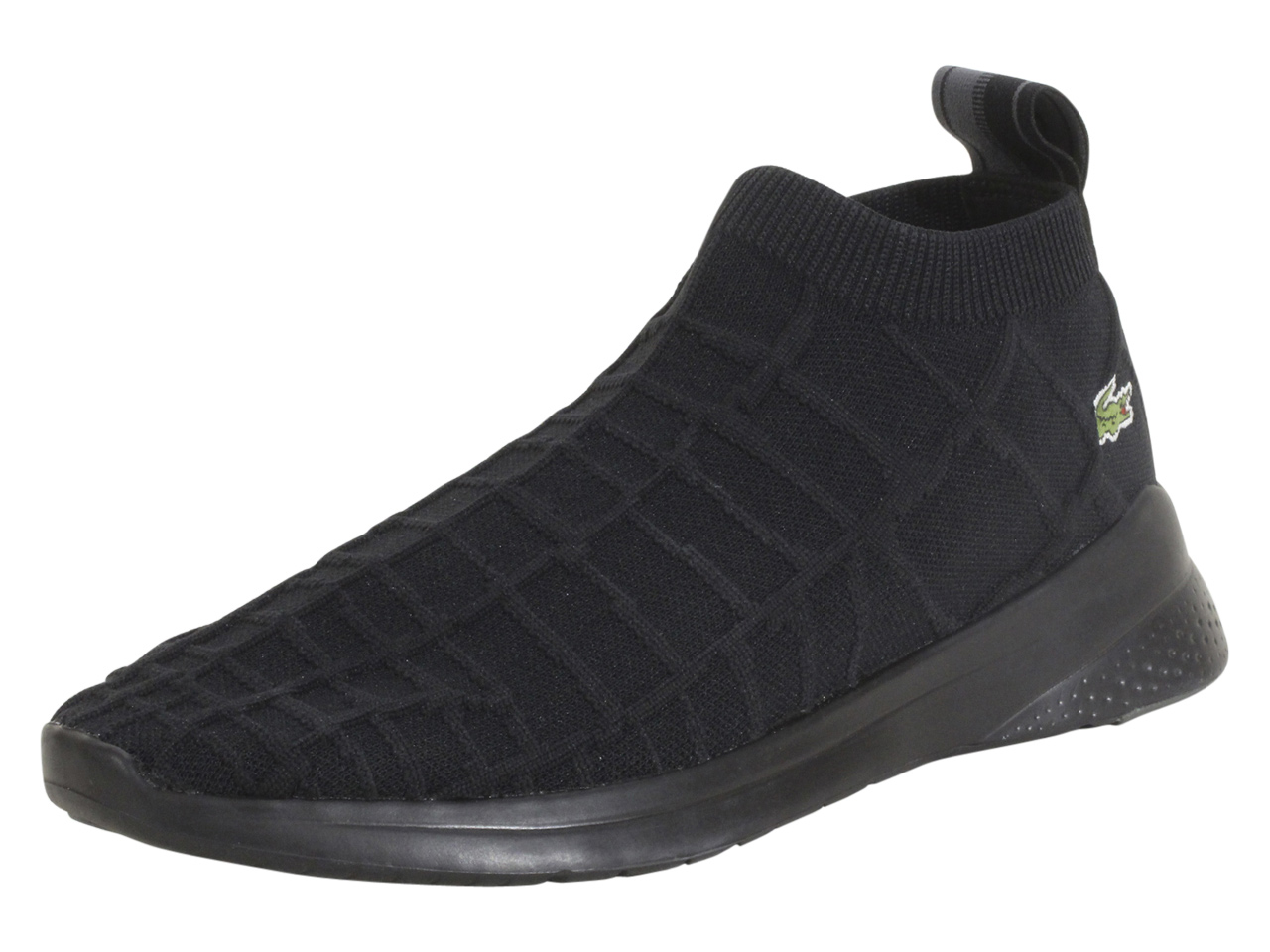 men's lt fit sock sneakers with green croc