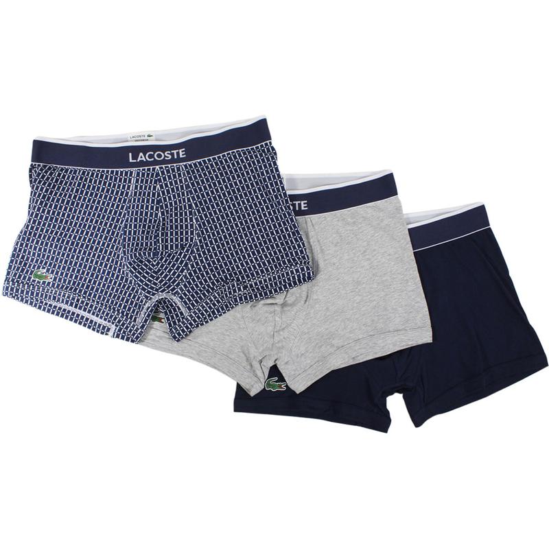 lacoste mens trunks underwear