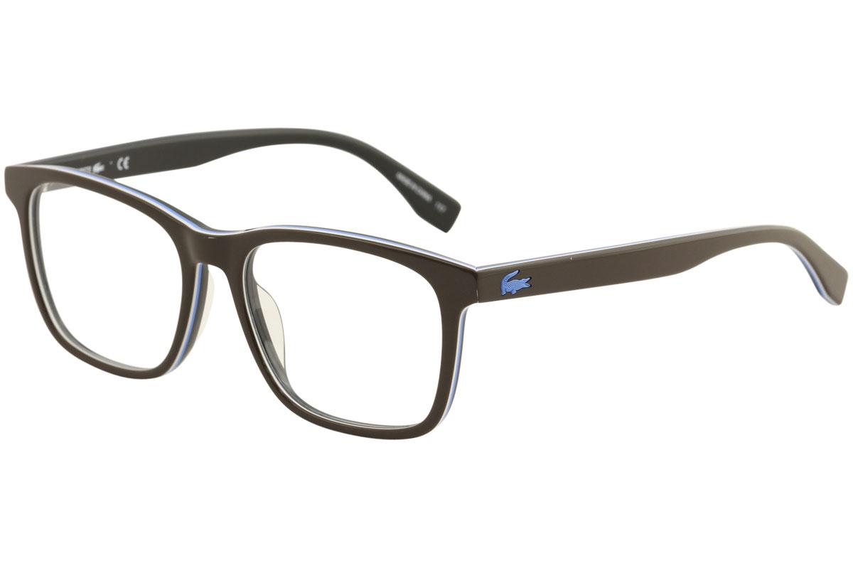 Lacoste Men's Eyeglasses L2786 L/2786 210 Brown Full Rim