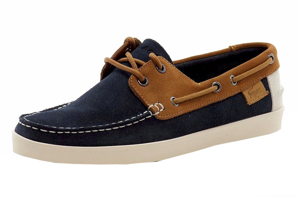 lacoste suede boat shoes