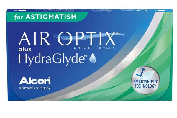 Air Optix Hydraglyde for Astigmatism Contact Lenses 6-Pack By Vistakon