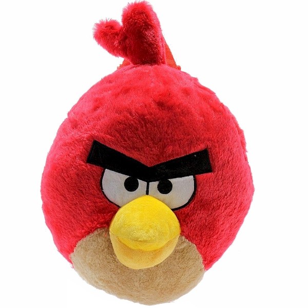 Angry Birds Red Plush Backpack Bag | JoyLot.com