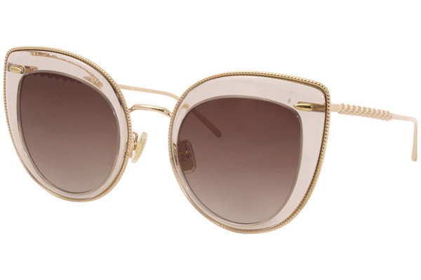 Boucheron Serpent-Boheme BC0044S 002 Sunglasses Women's Gold-Nude/Brown  Lenses