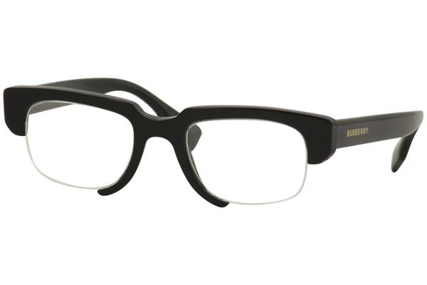 burberry half frame glasses