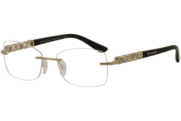  Bvlgari Women's Eyeglasses BV2184B BV/2184B Rimless Optical Frame 