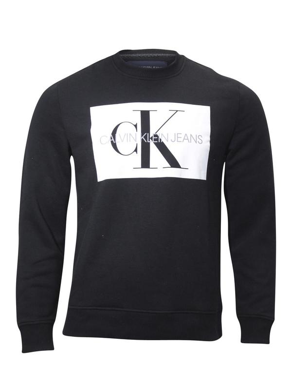 CALVIN KLEIN JEANS - Men's logo crewneck sweatshirt 