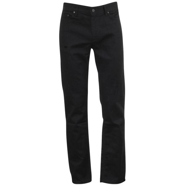 slim straight stretch jeans