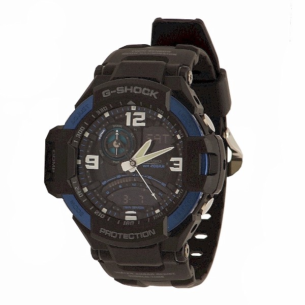 Casio G-Shock Men's Aviation Series GA1000-2B Black Analog/Digital ...