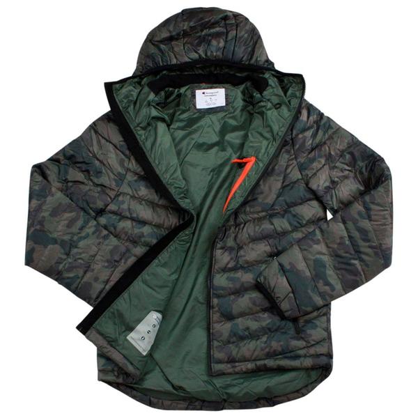 champion packable insulated hooded jacket