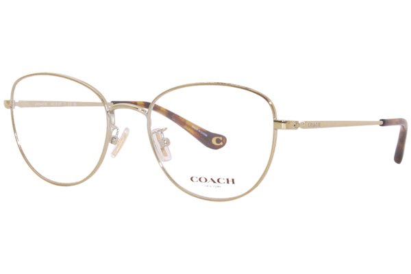 Coach HC5137 9346 Eyeglasses Women's Black/Light Gold Full Rim Cat