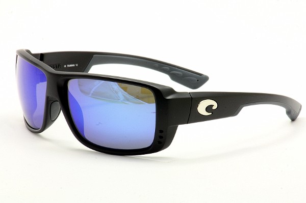 Costa Del Mar Double Haul 400G Black Blue Mirror Sport Polarized Sunglasses JoyLot