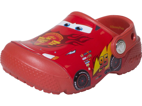 Disney Pixar Cars Crocs Lightning McQueen Shoes Sz 6