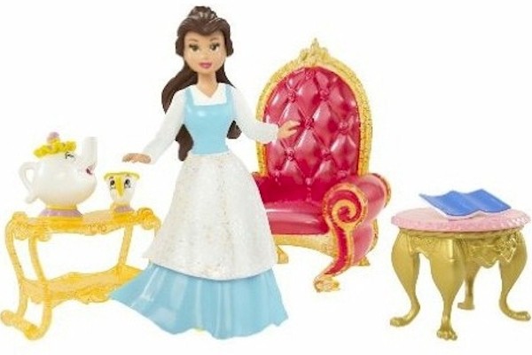  Disney Princess Favorite Moments Belle Fairy Tale Scene Playset Toy 