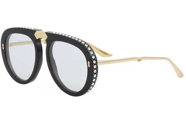 Gucci Women S Gg0307s Gg 0307 S Fashion Pilot Folding Sunglasses