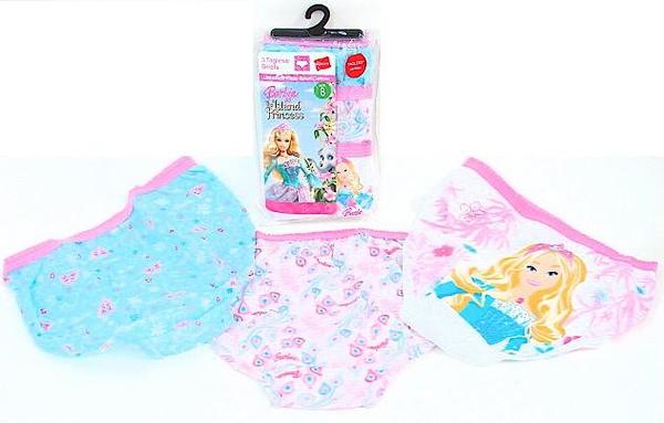  Barbie Underwear, Girls Cotton Underwear