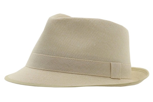 woven fedora hat