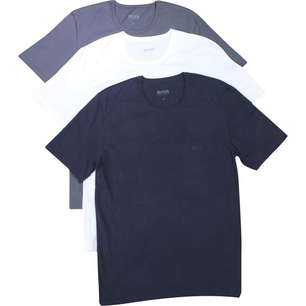 Hugo Boss Men's T-Shirts Cotton Crew Neck 3-Piece | JoyLot.com