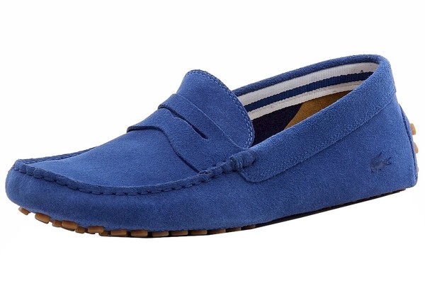 lacoste suede loafers