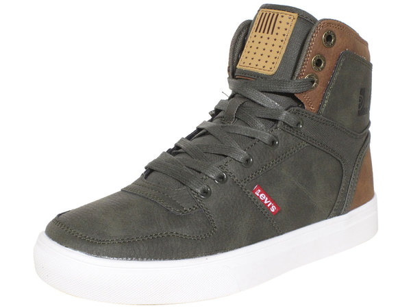 levi's high top mens shoes